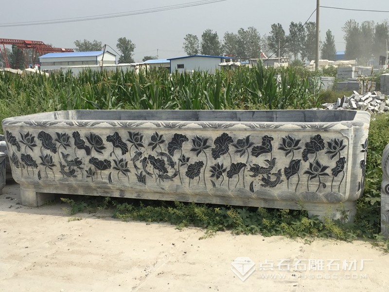 石雕鱼缸 户表鱼缸 仿古鱼缸