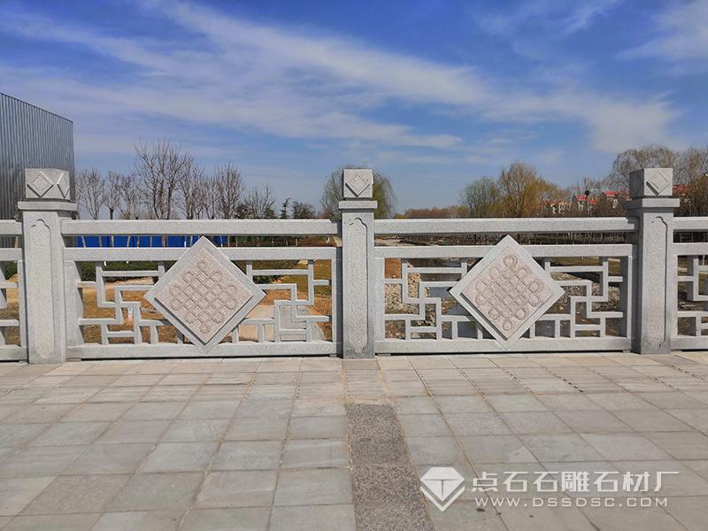 镂空花岗岩石材栏杆桥梁装璜