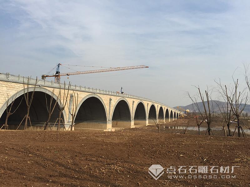 芝麻黑石材桥梁装璜工程